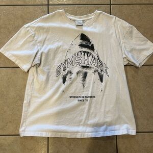 Gymshark White Graphic T-Shirt